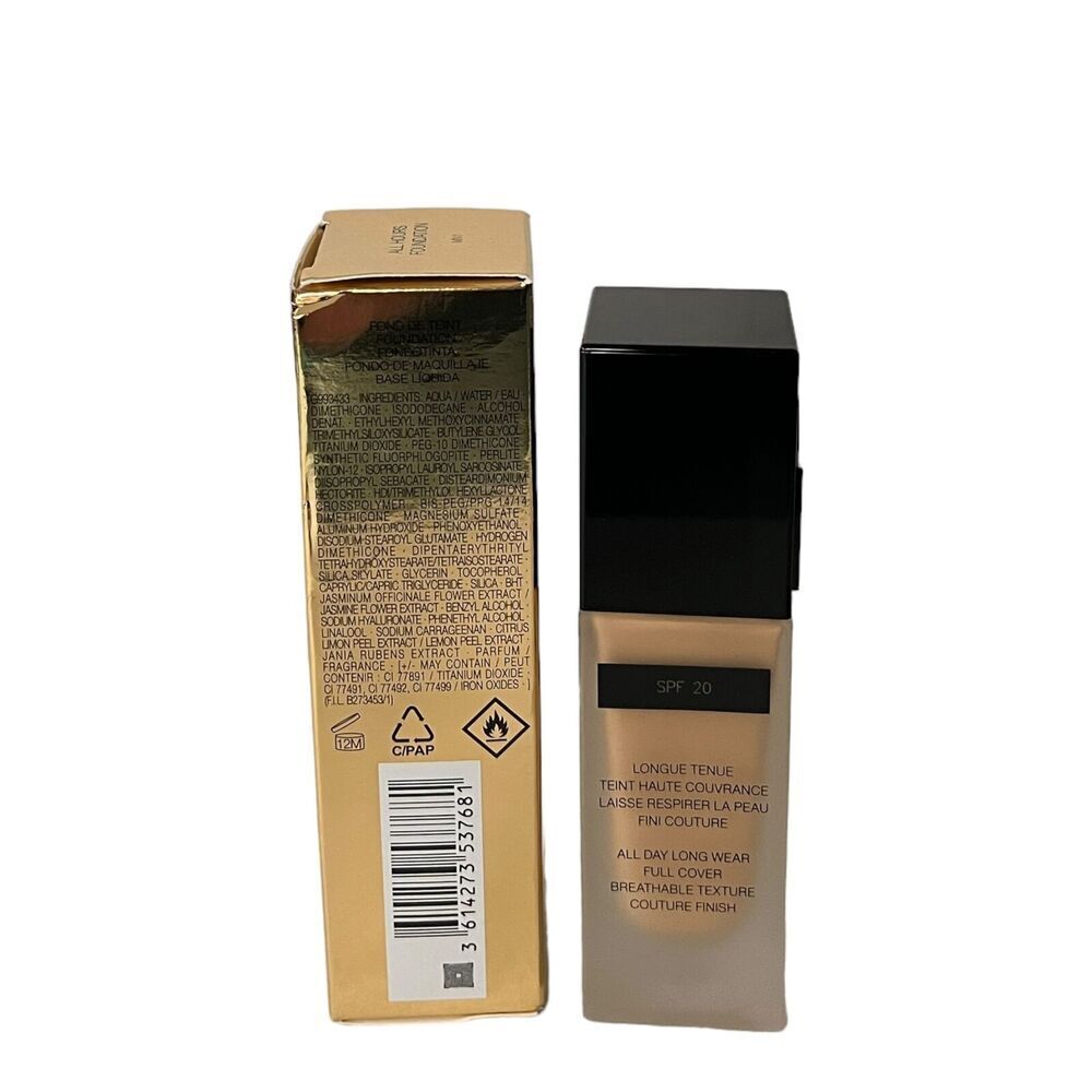 YSL Beauty All Hours Foundation SPF 20 MN1 0.84 fl oz - Picture 3 of 4